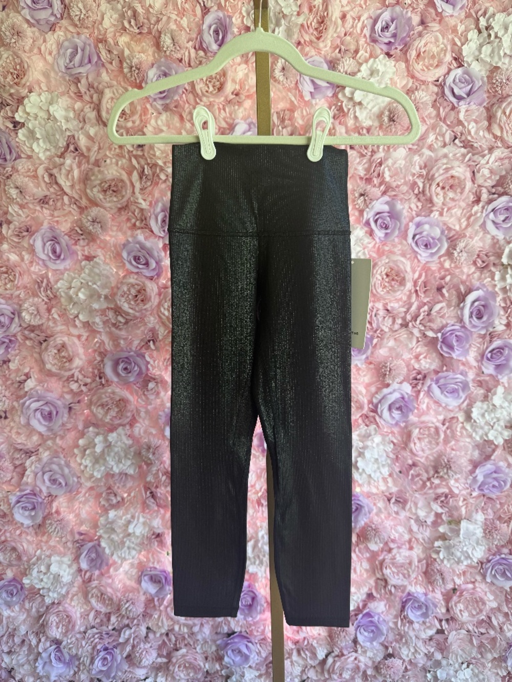 NWT Lululemon Align High-Rise Ribbed Crop 23" *Shine
